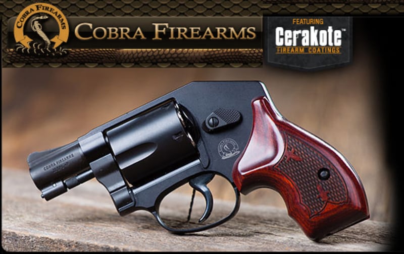 Cobra Firearms Now Featuring Cerakote Firearm Coatings