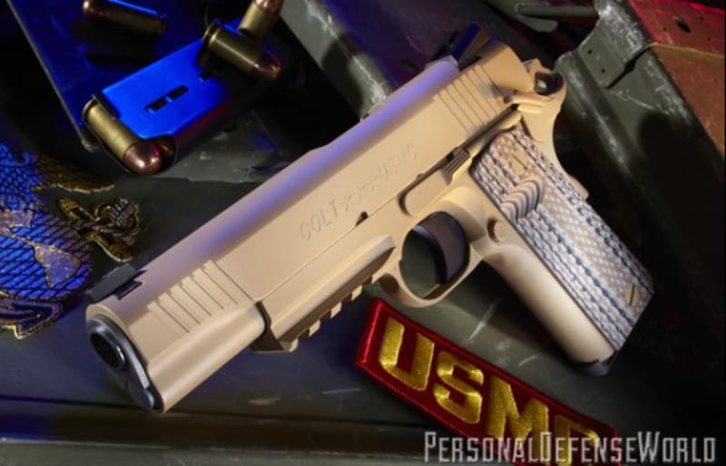 US Marines Utilize New Colt M45 CQBP Featuring Cerakote Finish