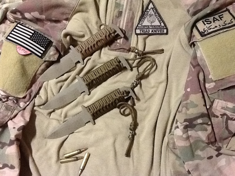 Knife Finishing With Cerakote In Afghanistan