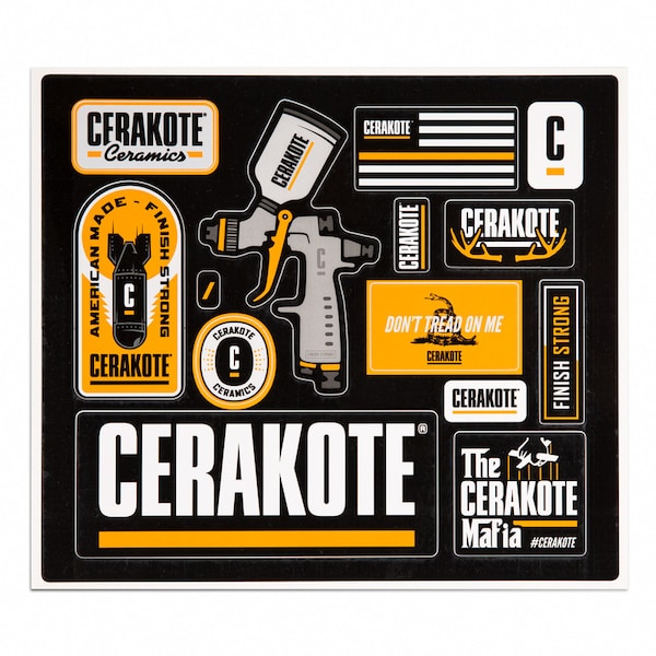 Cerakote Bombs Away Sticker Pack 