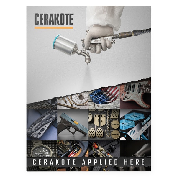 Poster-Cerakote Applied Here - Out of Stock