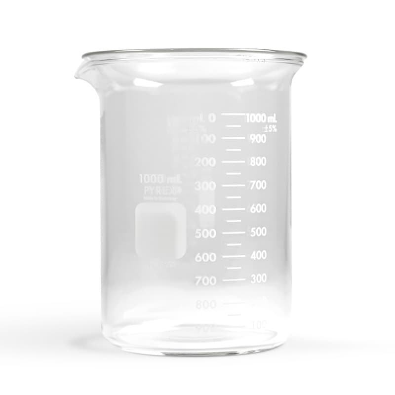Se 259 Pyrex 1000ml Mixing Beaker Lid Cerakote Ceramic Coatings