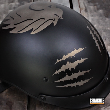 Powder Coating: Midnight Bronze H-294,Motorcycle Helmet,Automotive,Helmet,Motorcycle,Engine Cover