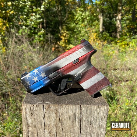 Powder Coating: 9mm,Crimson H-221,Distressed,NRA Blue H-171,S.H.O.T,Armor Black H-190,Stormtrooper White H-297,Springfield Armory,American Flag,US Flag,Hellcat