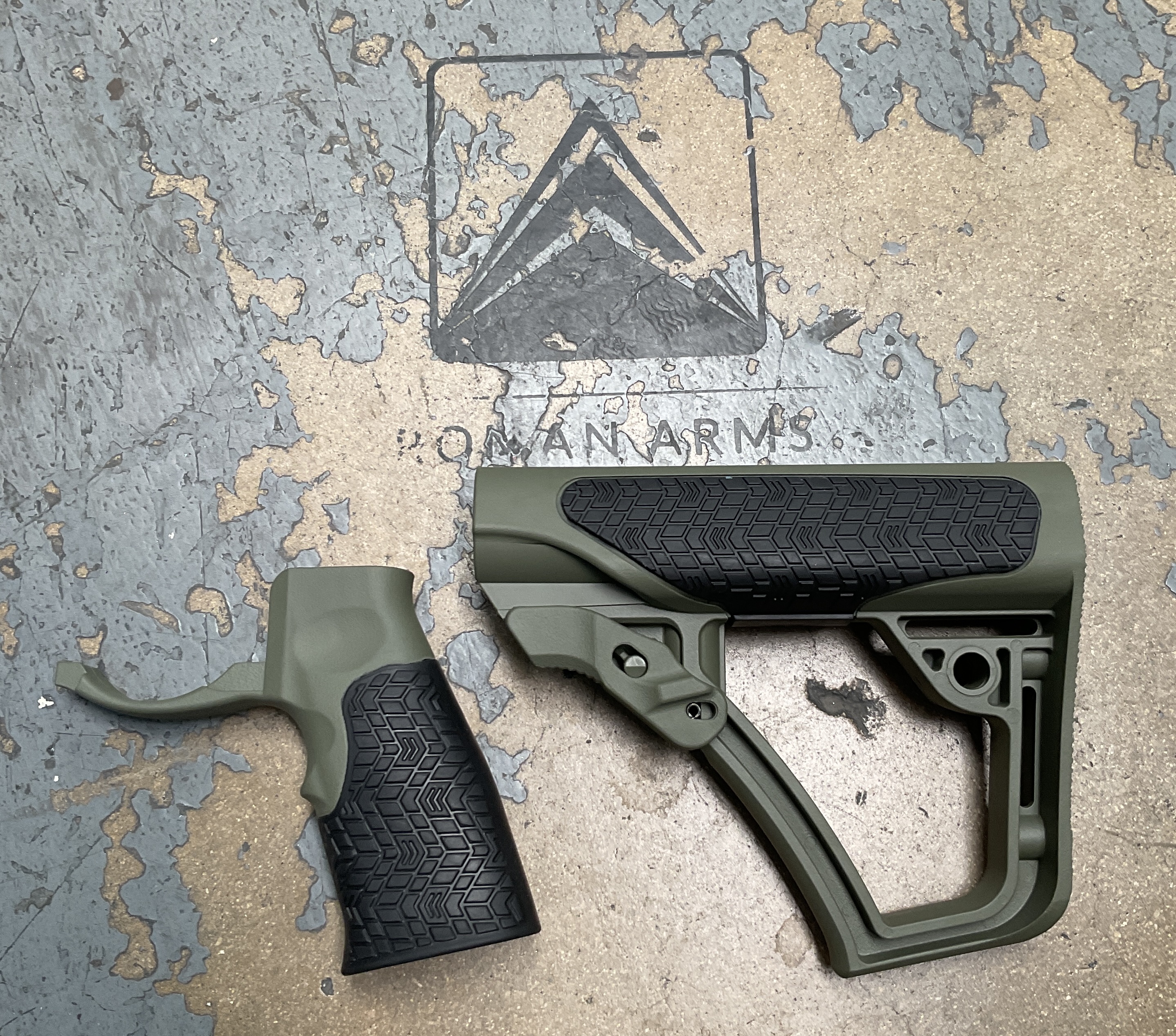 Daniel Defense Color Cerakote Daniel Defense Stock and Pistol Grip | Cerakote