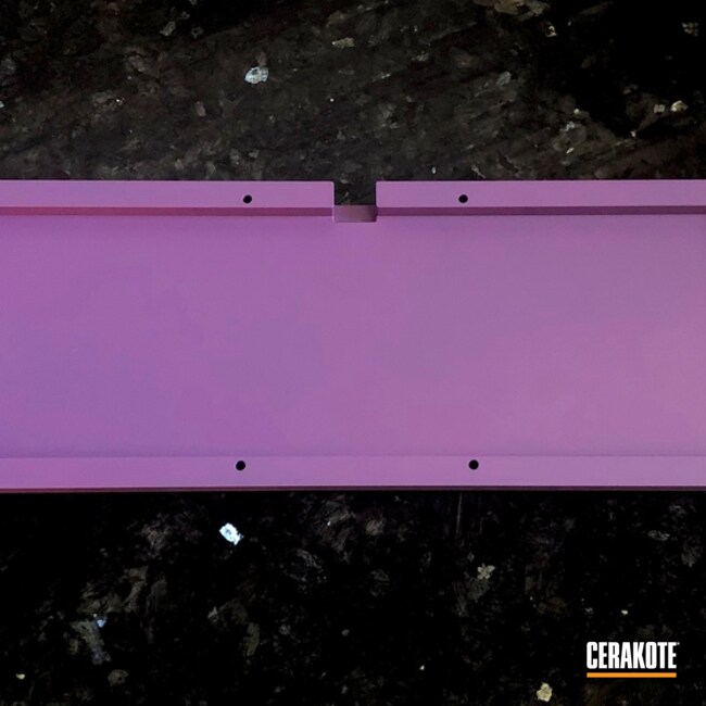 Cerakoted Keyboard Frame Bright Purple