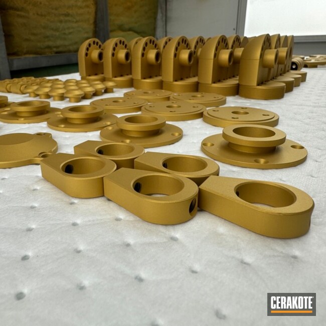 High Volume Cerakote Production For Salt Water Down Riggers & Rod Holders