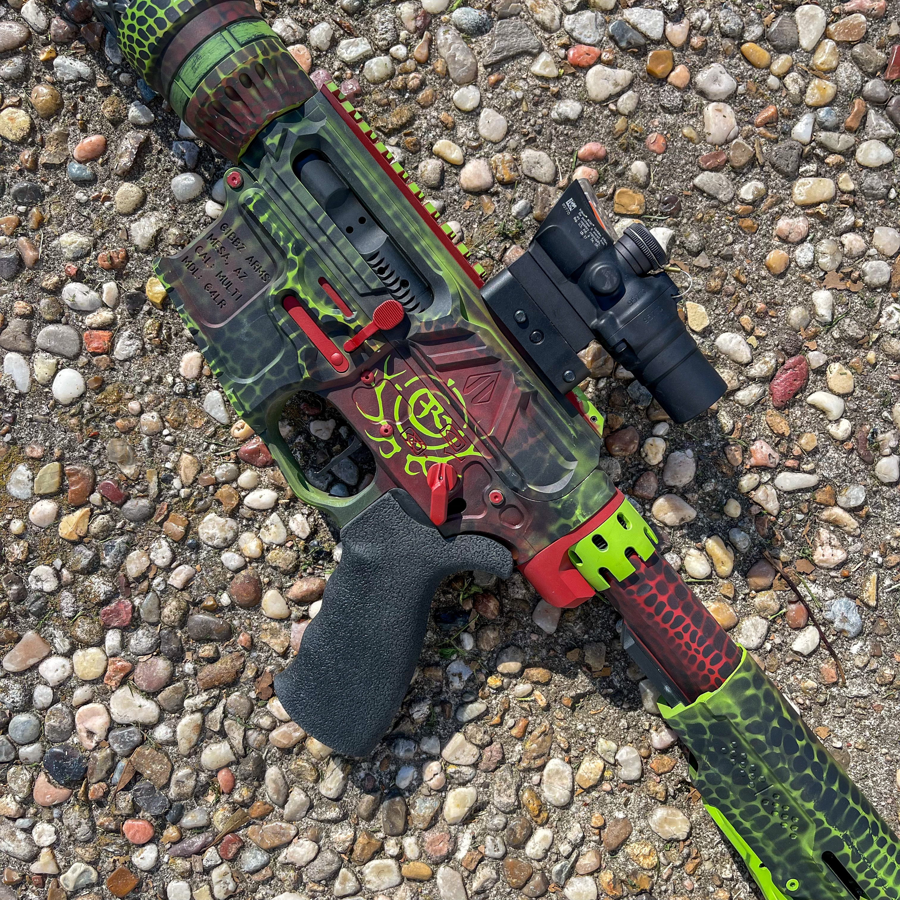 Cerekote Raging Hunter Zombie Boar Helo Hunter | Cerakote