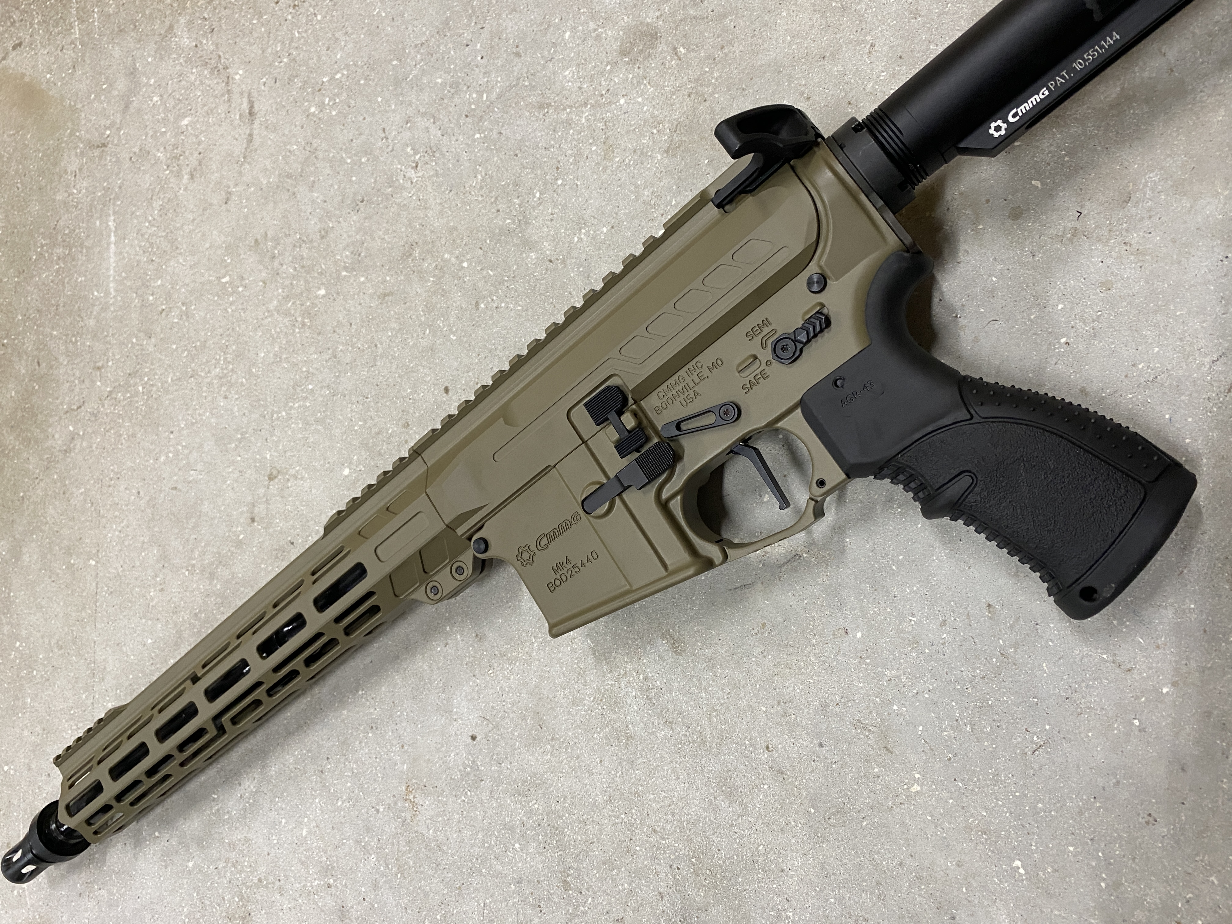 Fte Gun Color FDE Tactical Rifle | Cerakote