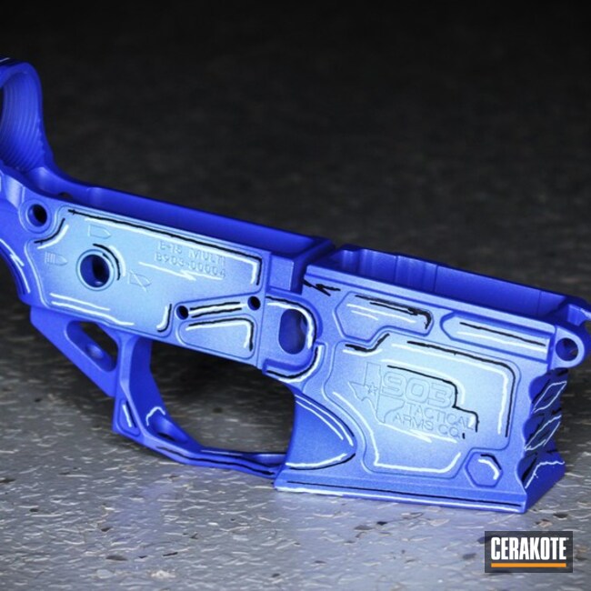 Our Billet Lower Done In A Blue Anime Theme