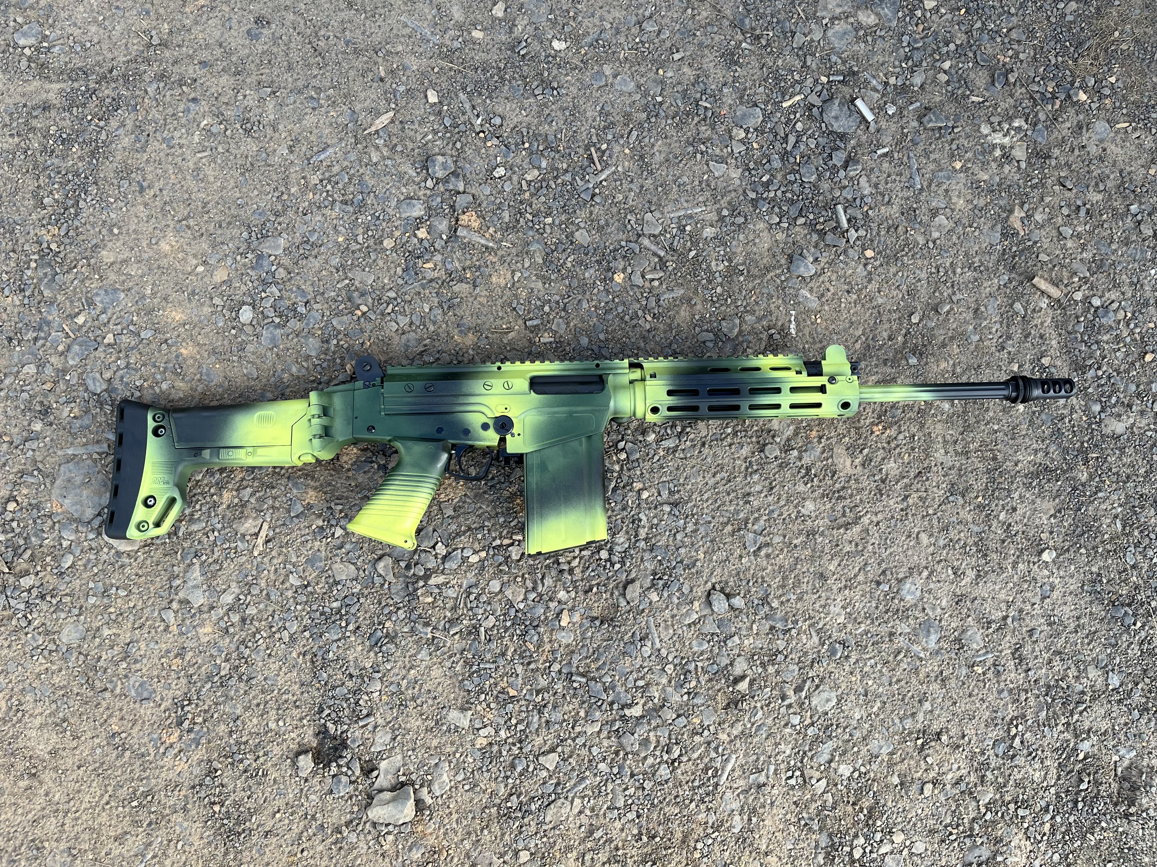 Rhodesian Baby Poop FAL | Cerakote