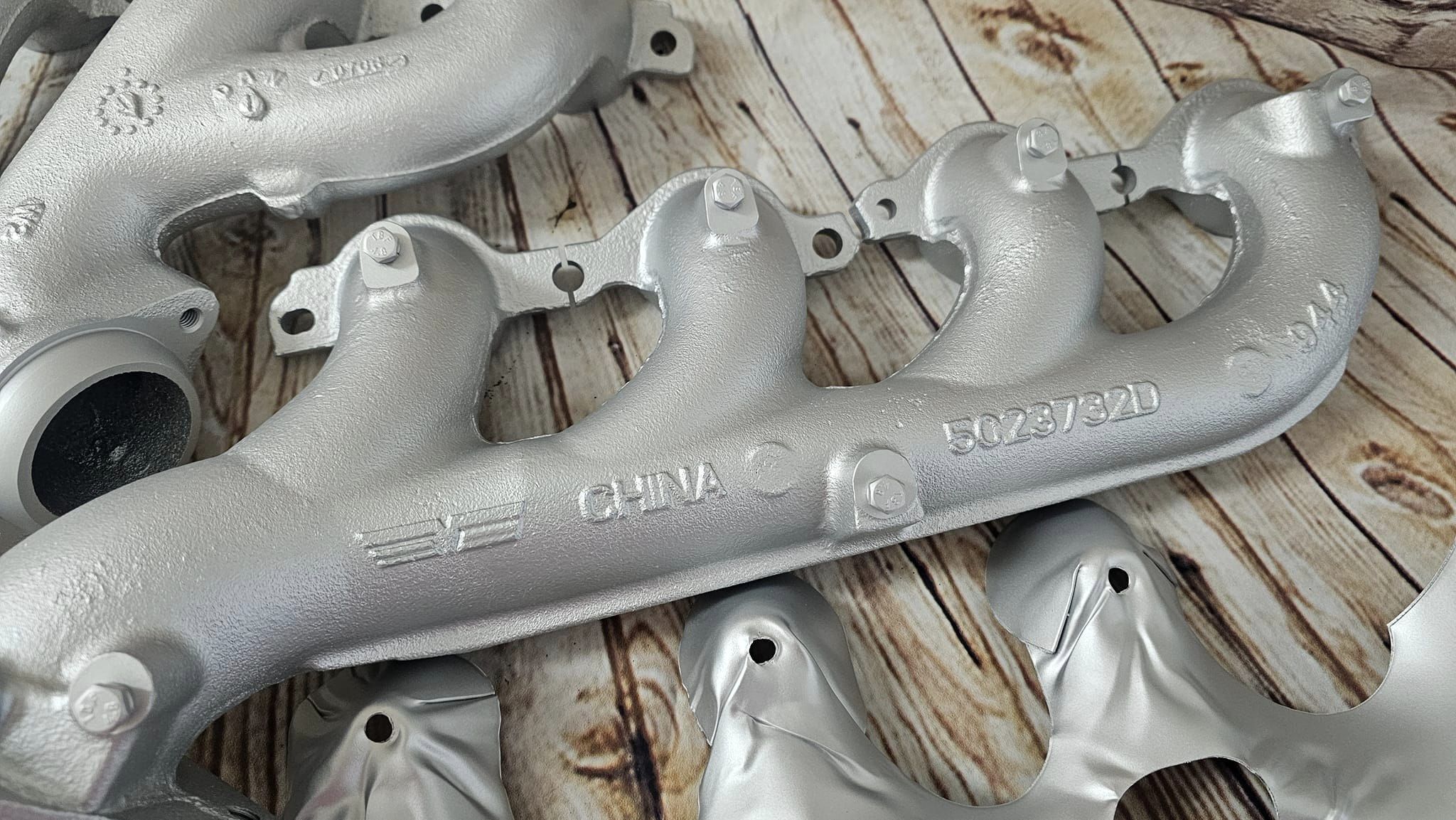 exhaust manifold compression spring & retainer kit... Exhaust Manifold coated with C-7700 | Cerakote