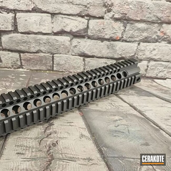 Handguard Coated With Cerakote In H-232
