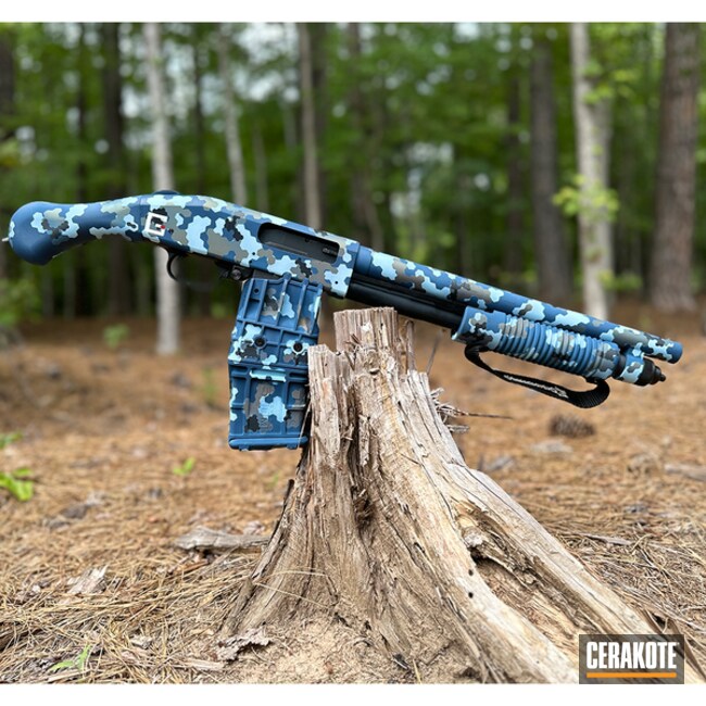 Kel-tec® Navy Blue, Stormtrooper White, Nra Blue, Polar Blue, Ice Blue, Ruby Red, Midnight Blue And Northern Lights Urb And Blue Mossberg 590