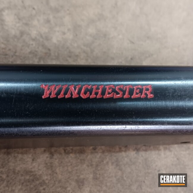 Ruby Red Winchester Barrel Color-fill