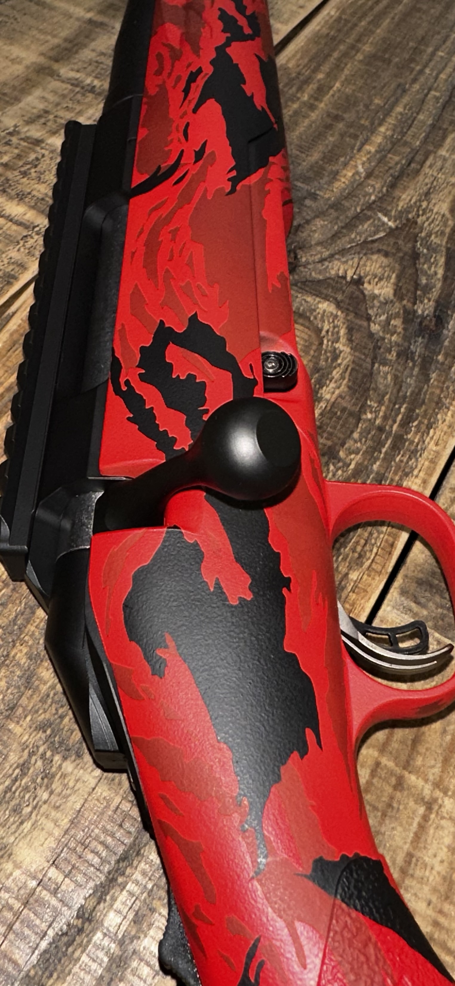 Red Graphite Names Red Vts finished in USMC Red, Graphite Black and Blackout | Cerakote
