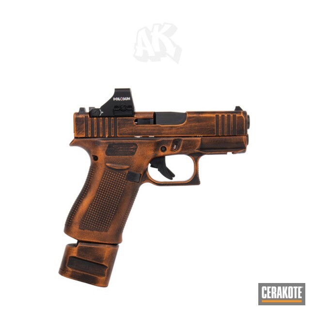 Glock 43x - Battleworn Copper