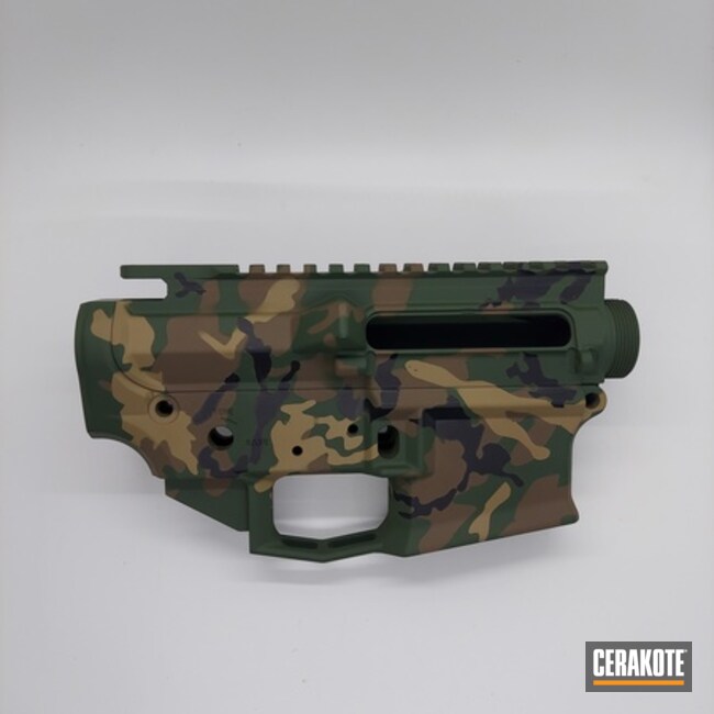 Upper And Lower Set In M81 Woodland Camo