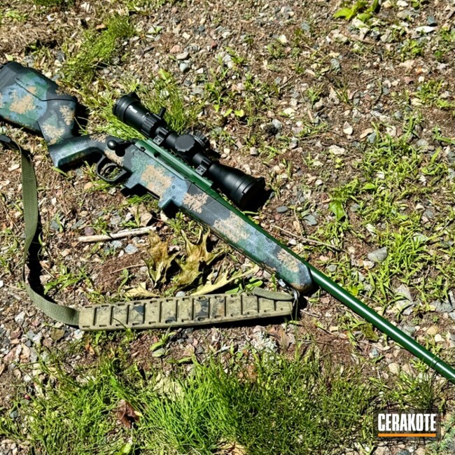 Texture Camo Savage Rifle 