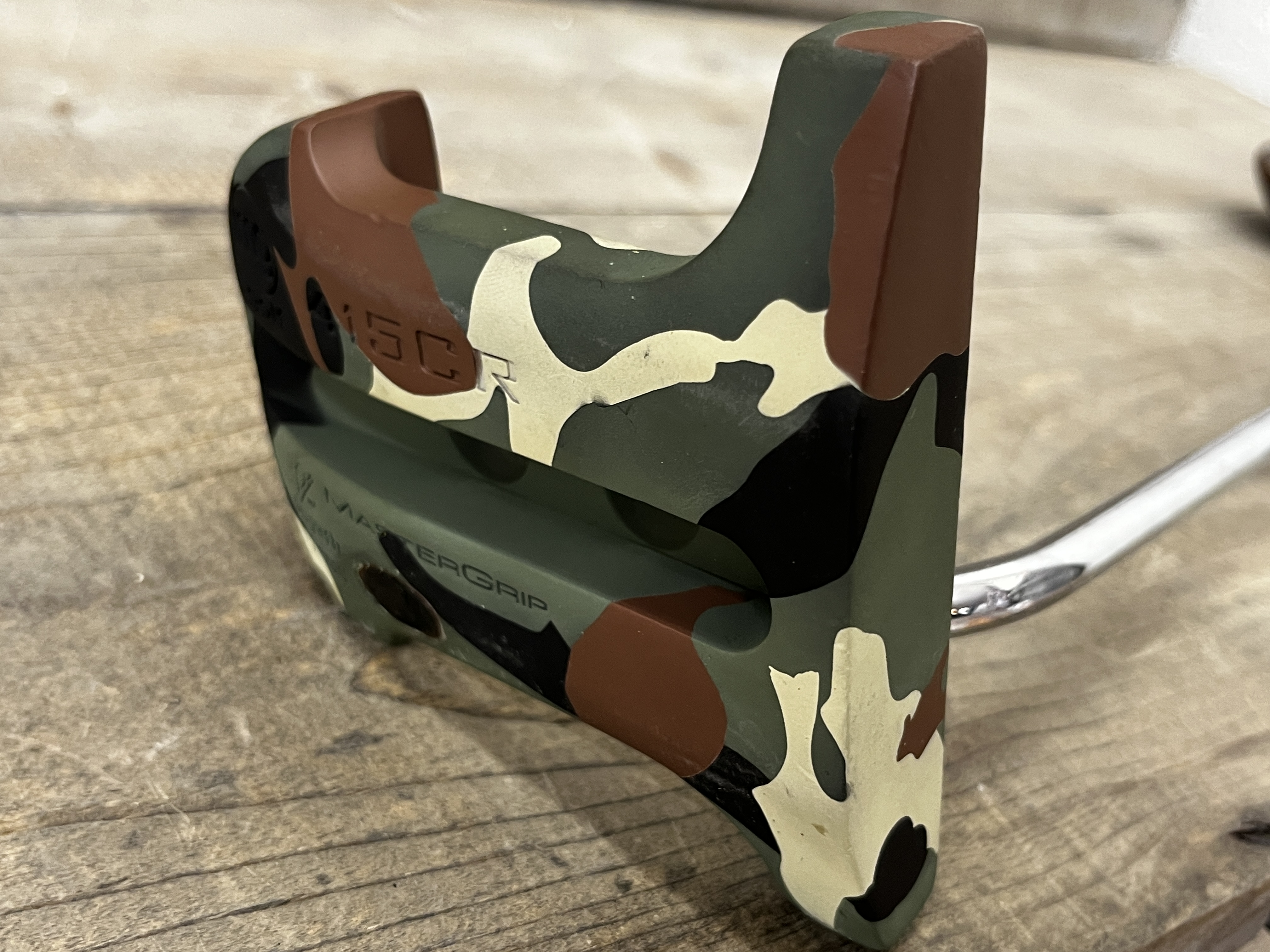 Custom Orange Putter Camo Putter | Cerakote