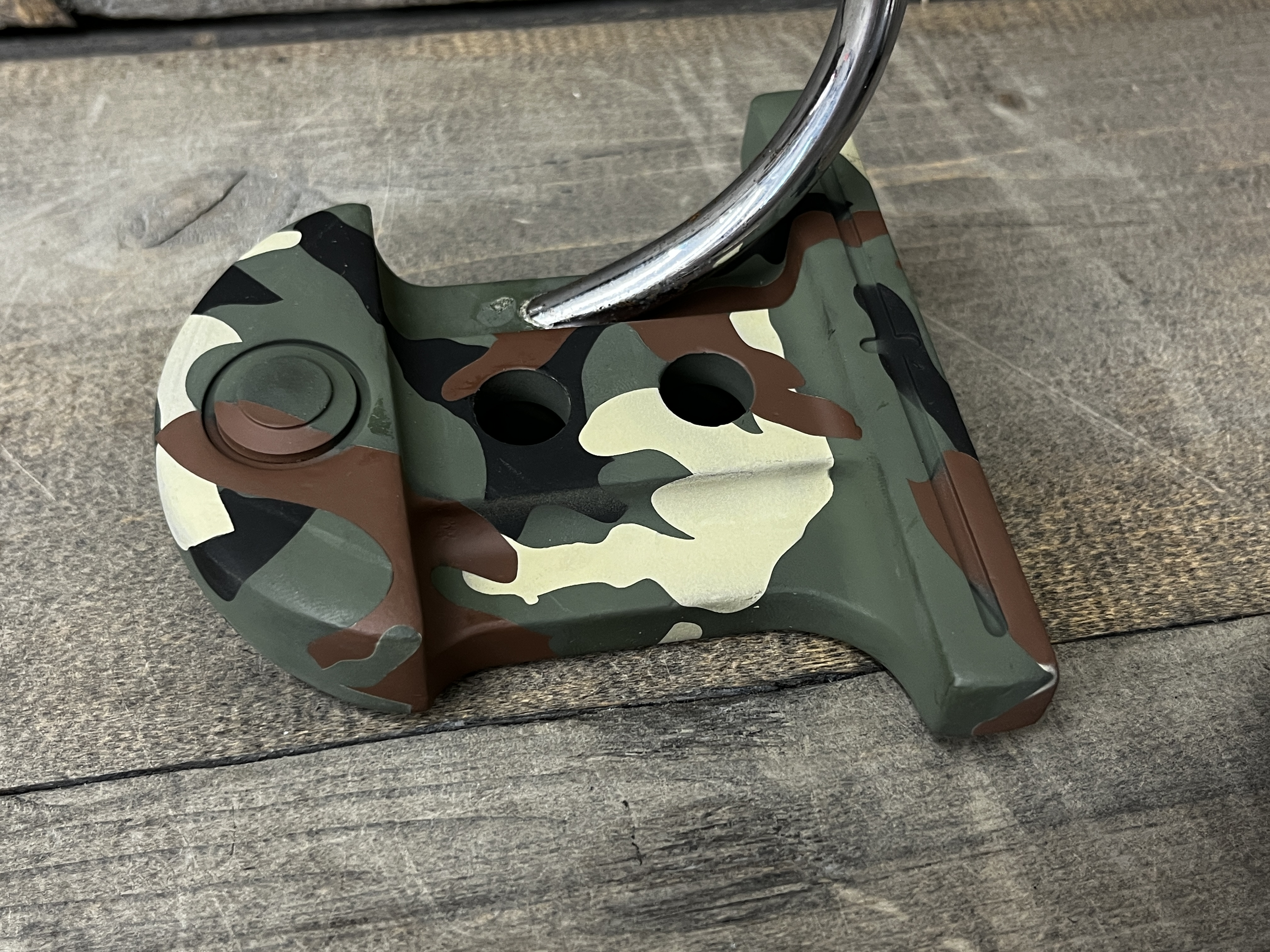 Custom Orange Putter Camo Putter | Cerakote
