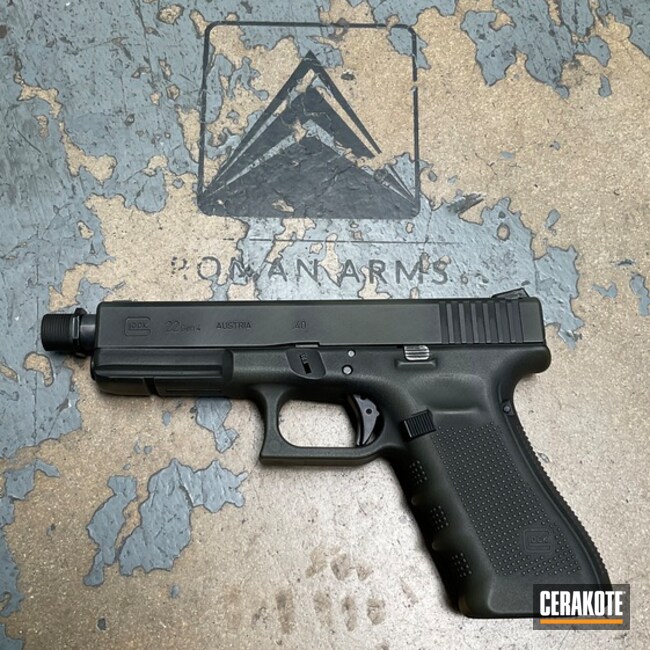 O.d. Green And Armor Black Glock 22