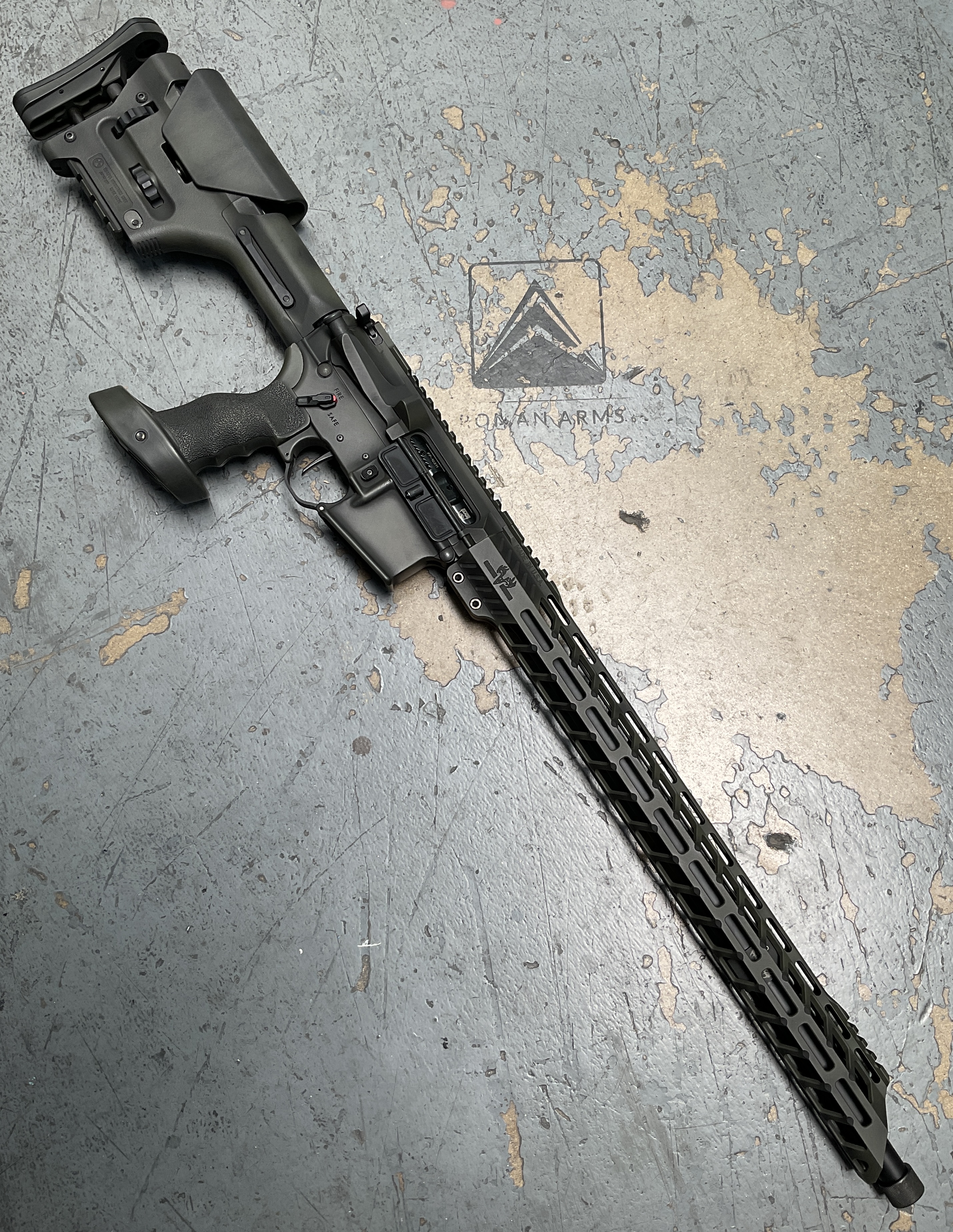 Rock River Prs finished with a O.D. Green and Armor Black Finish | Cerakote