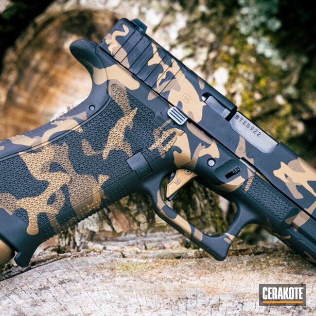Glock19x Gold Digger Camo 