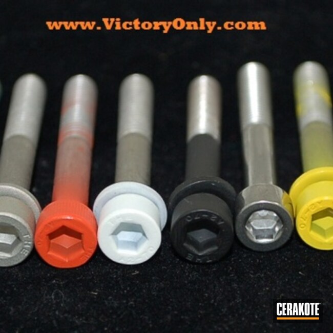 Candy Colored Motorcycle Bolts