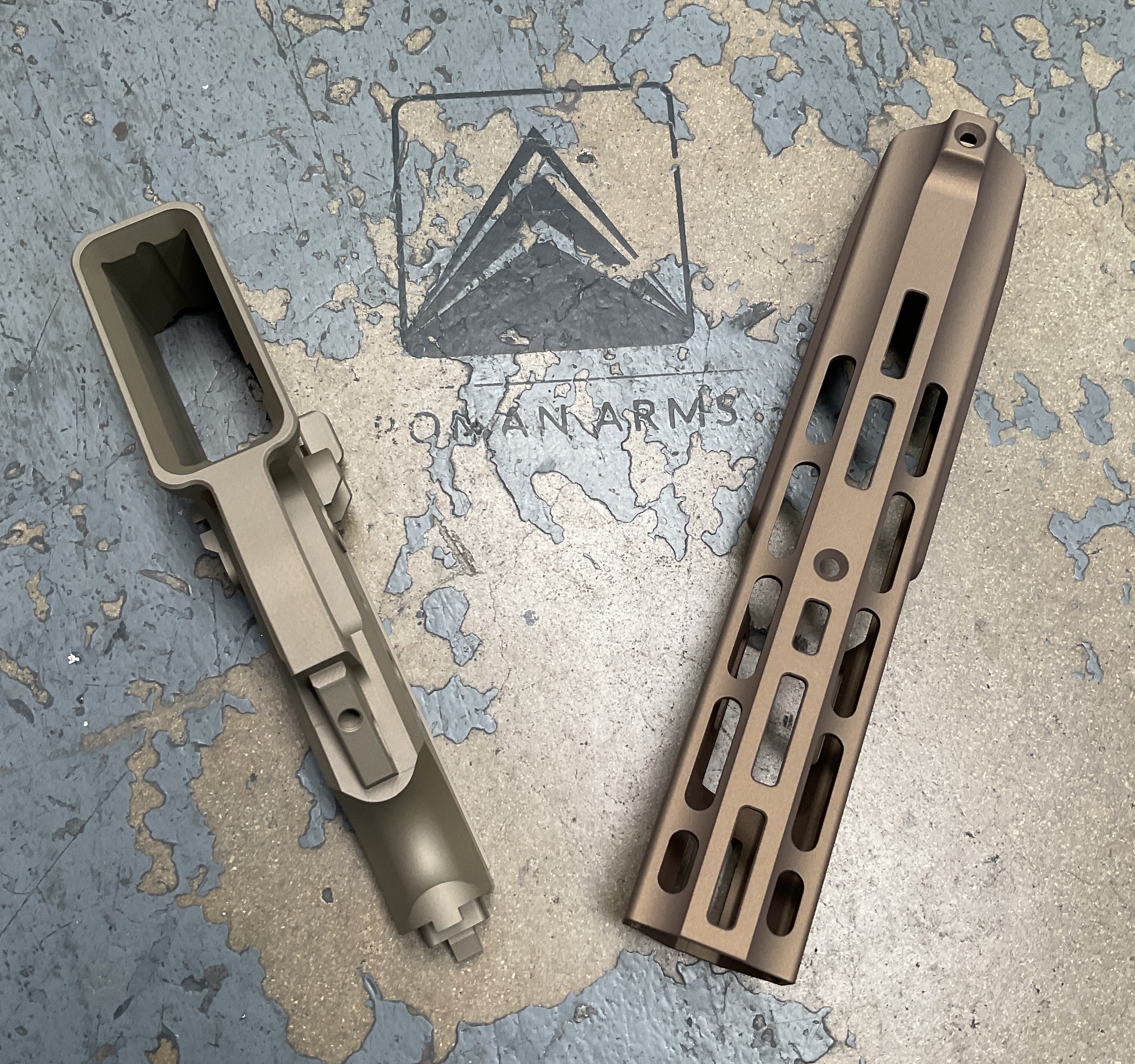 Scar coated with E-250, H-122 and H-347 | Cerakote