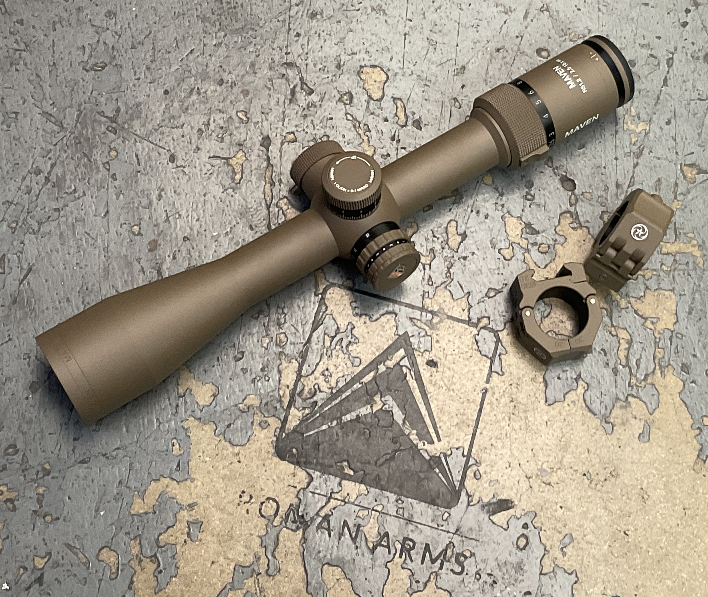 Scope Rings Texture Cerakote Scope Rings | Cerakote