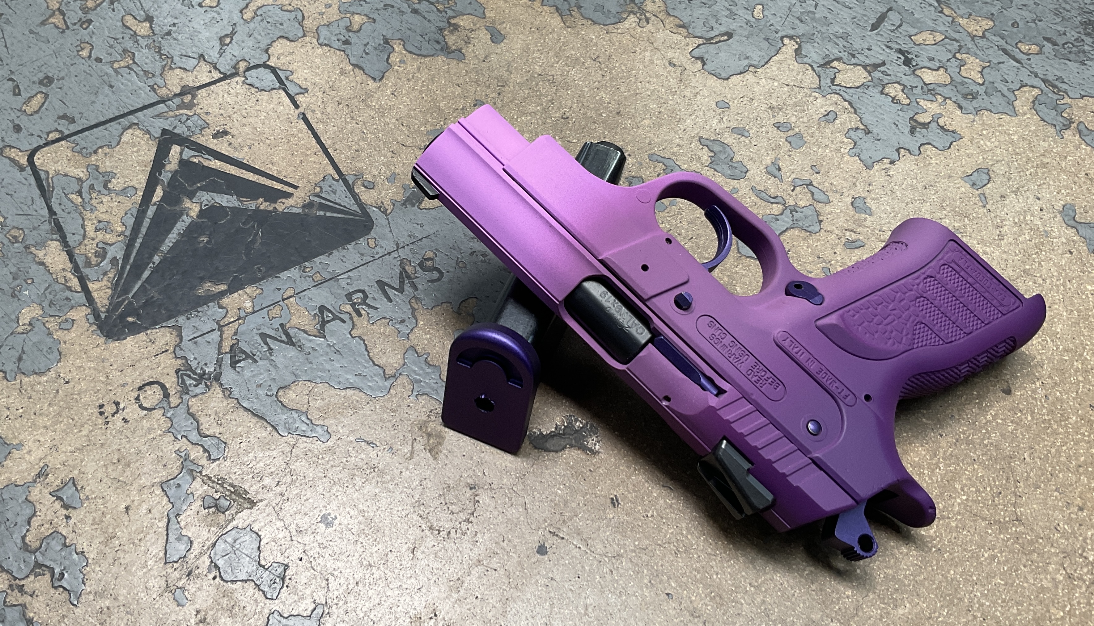Eaa Witness in a Wild Purple, Purplexed and Lollypop Purple Finish ...