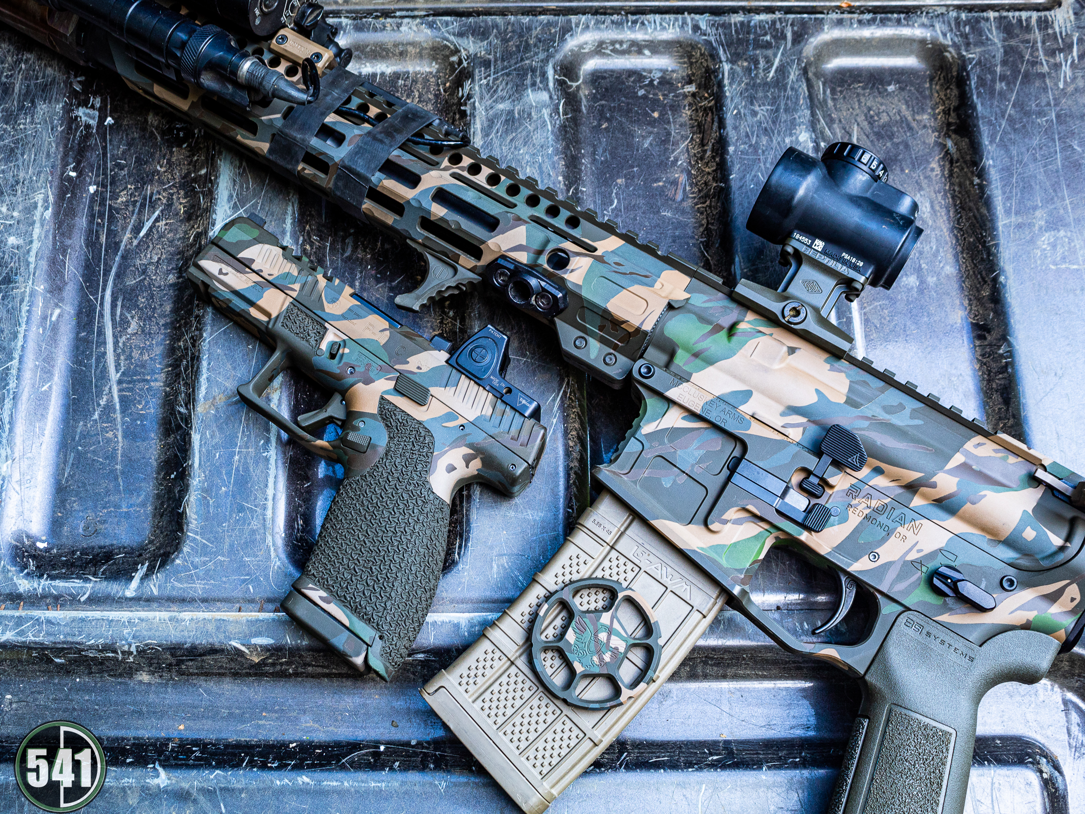 B5 Rhodesian Custom Matched Pistol and Rifle | Cerakote
