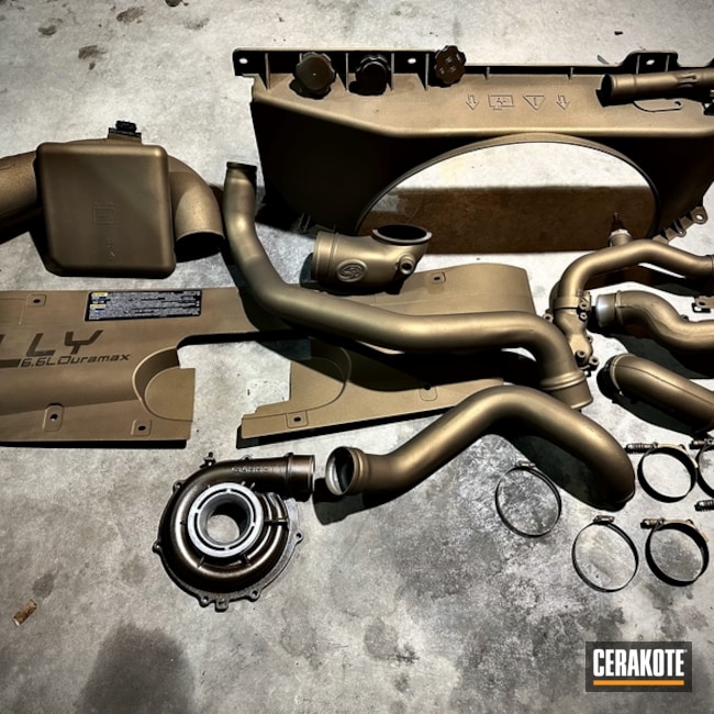 Automotive Parts Coated With Cerakote