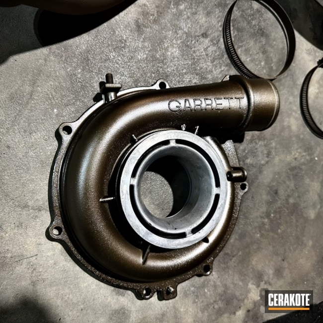 Turbo Housing Coated With Cerakote