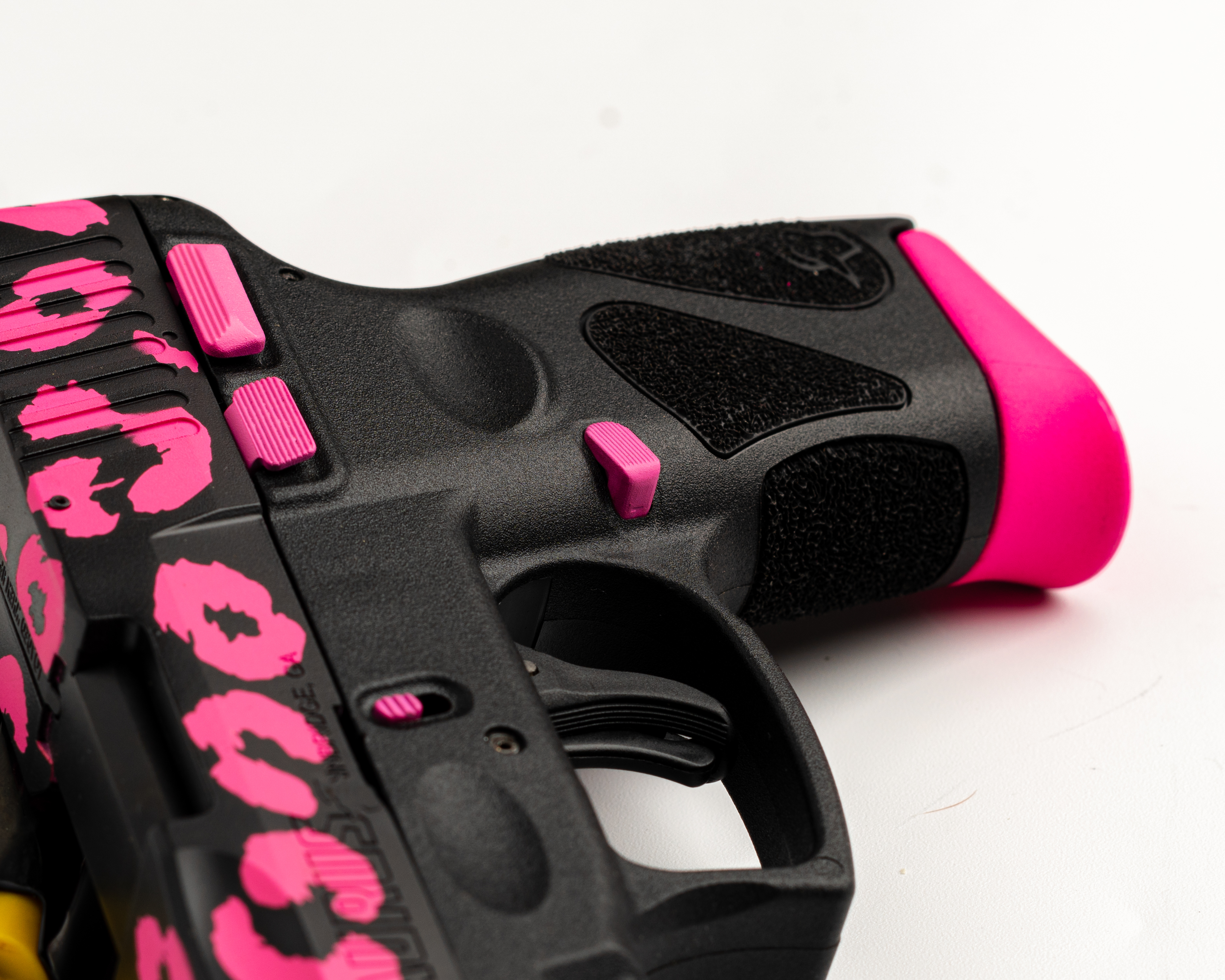 Pink Graphite Leopard Print Pink Taurus | Cerakote