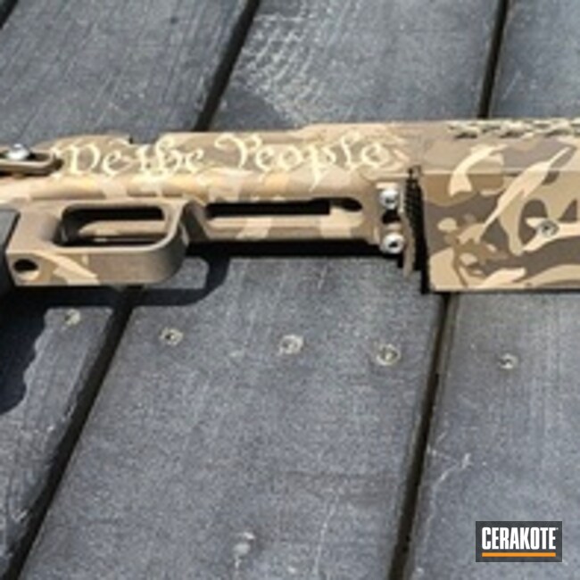 Kdt Chassis Coated With Cerakote In Midnight Bronze, Gloss Black, Desert Sand, Burnt Bronze And Magpul® Flat Dark Earth