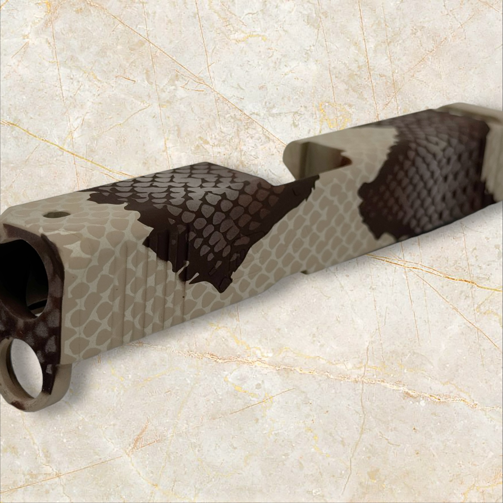Copperhead Powder Custom Realistic Copperhead Snakeskin | Cerakote