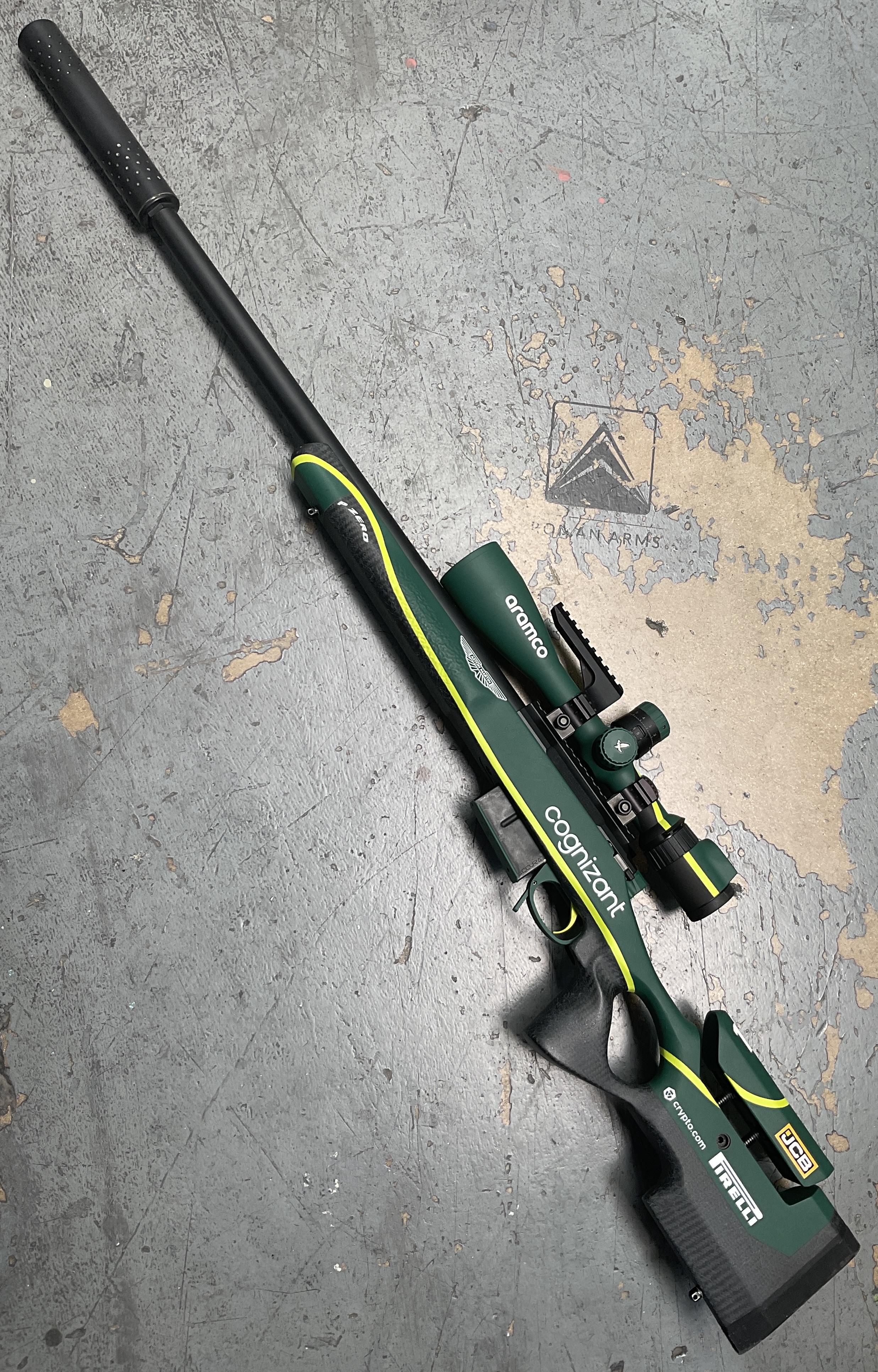 Black Rifle Racing Cerakote Race-car Bolt Action | Cerakote