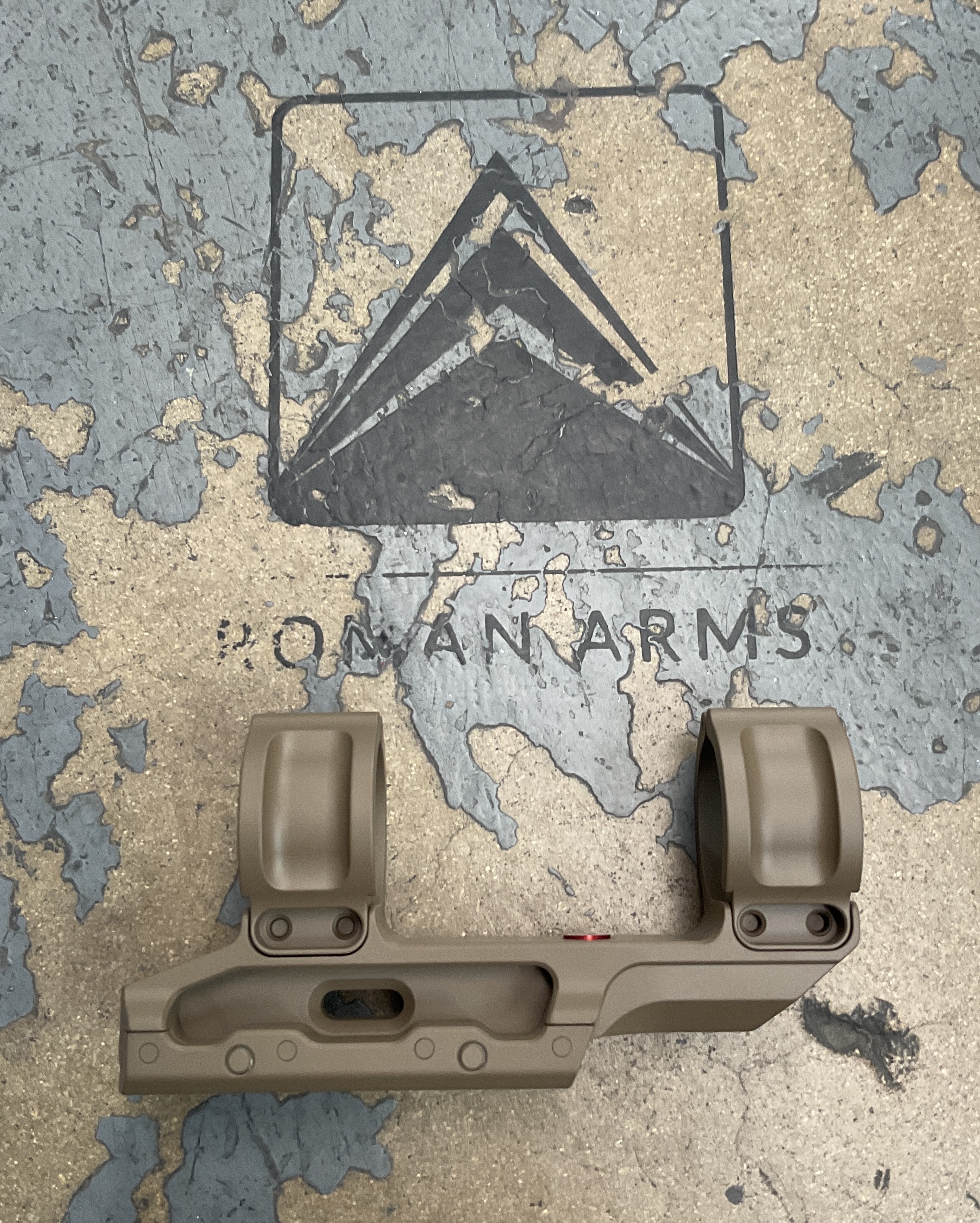Scalarworks Scope Rings done in a Gen II Flat Dark Earth Finish | Cerakote