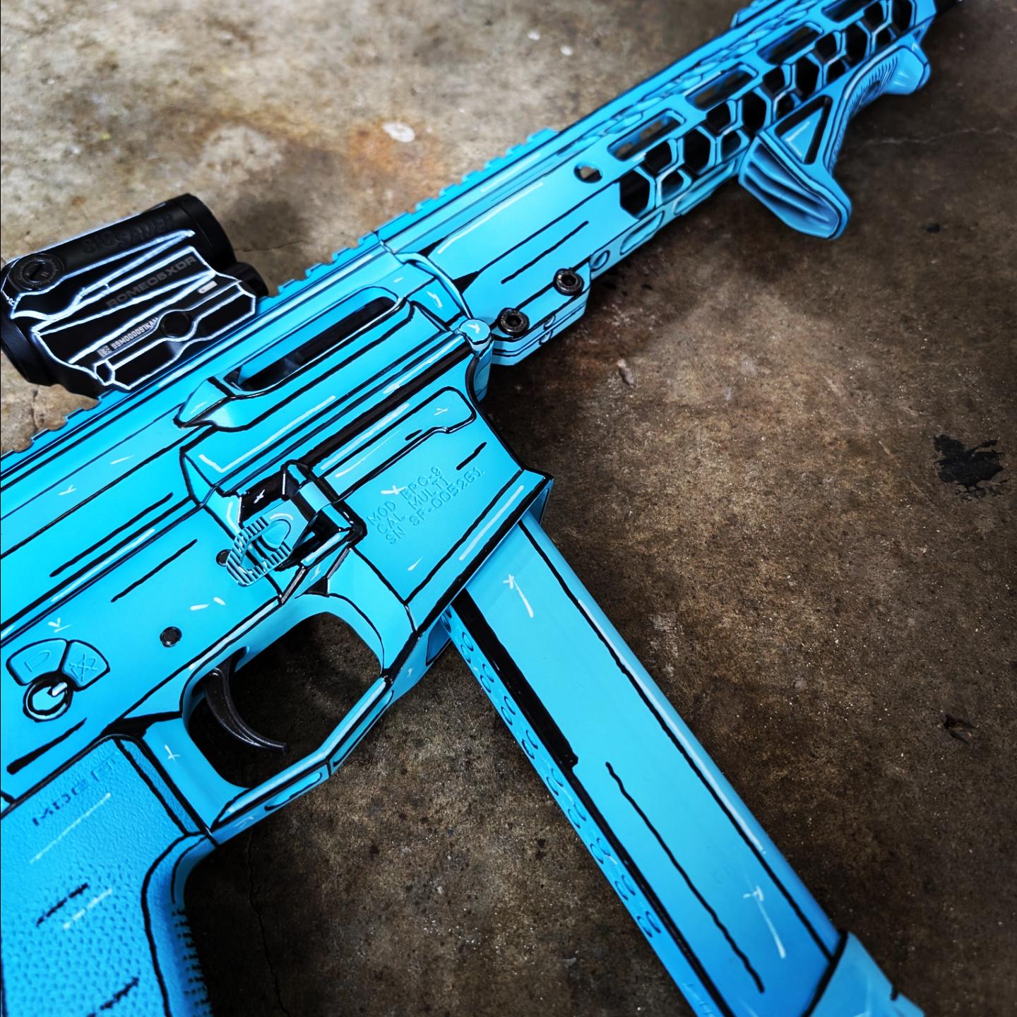 Blue Raspberry Cerakote Cerakote Aero Ap9 | Cerakote