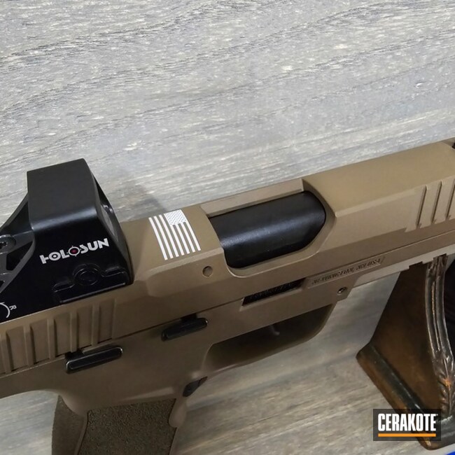 Fde & American Flag Sig P322