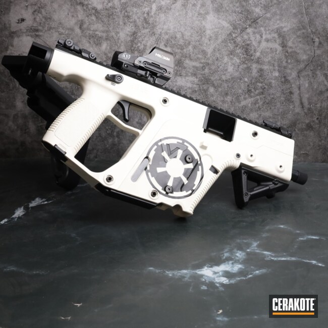 Kriss Vector Empire Coated With Cerakote In H-146