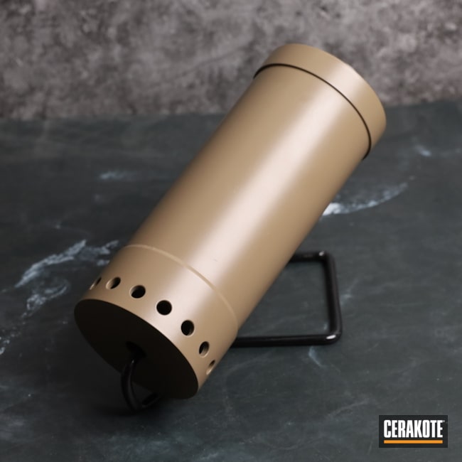 Putnik Suppressor Coated With Cerakote