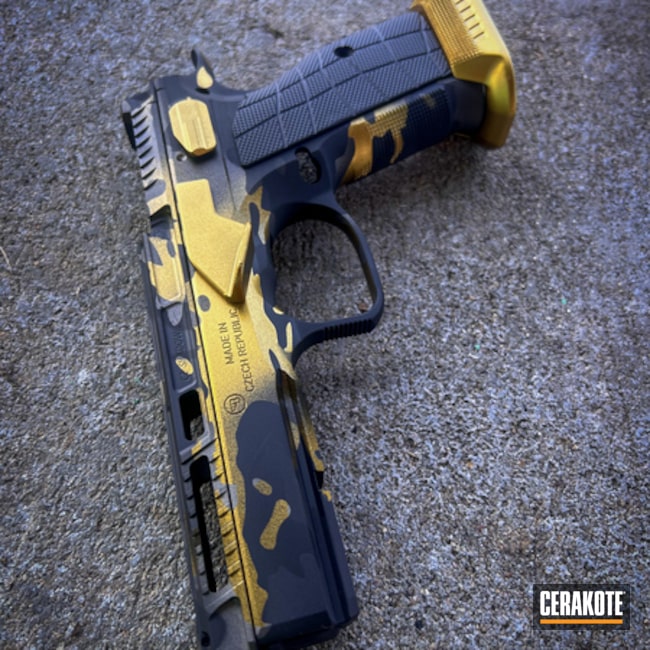 Cz Shadow 2 Coated With Cerakote