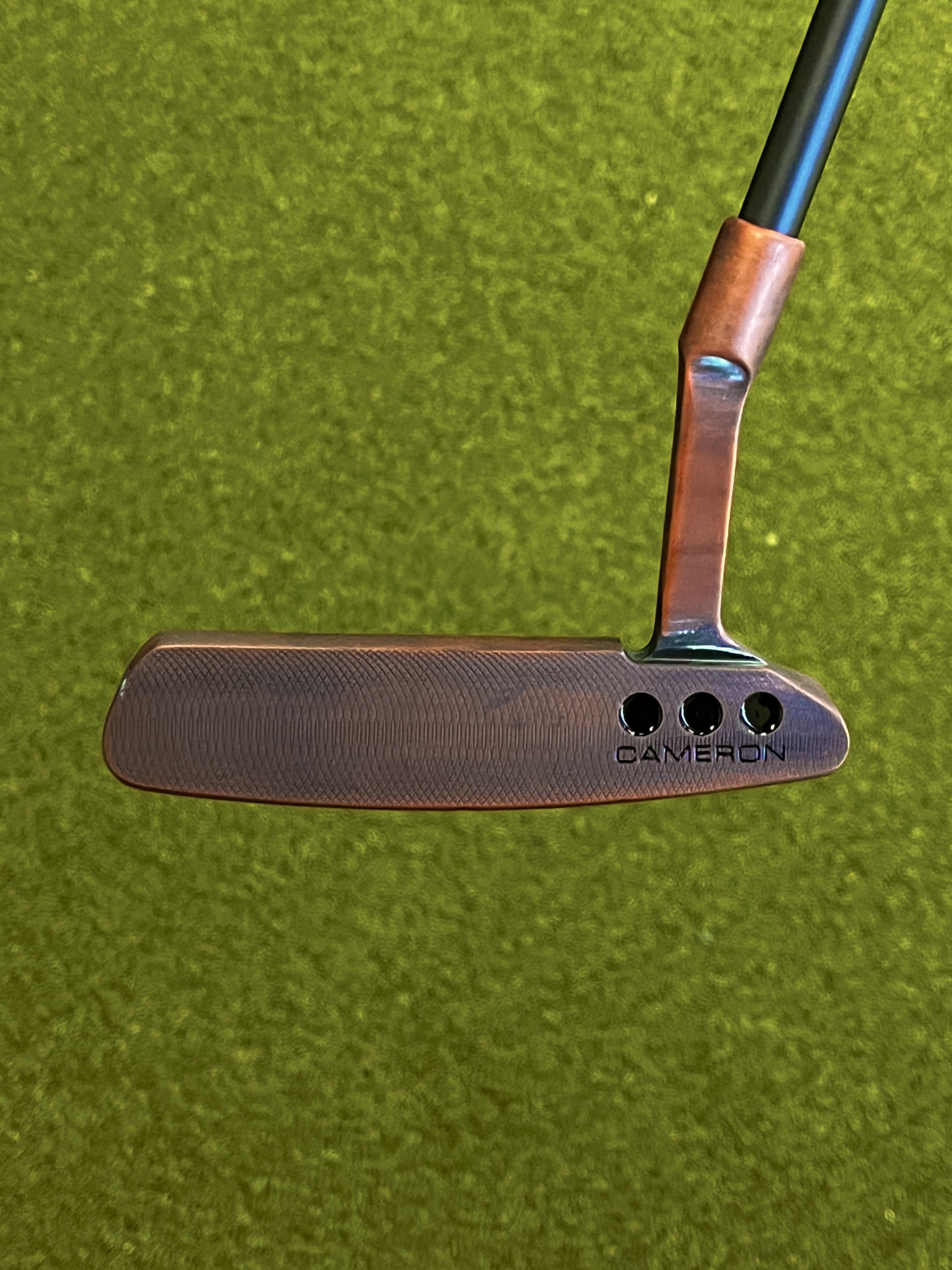 Scotty Cameron Copper Putter using Copper Suede, Graphite Black and ...