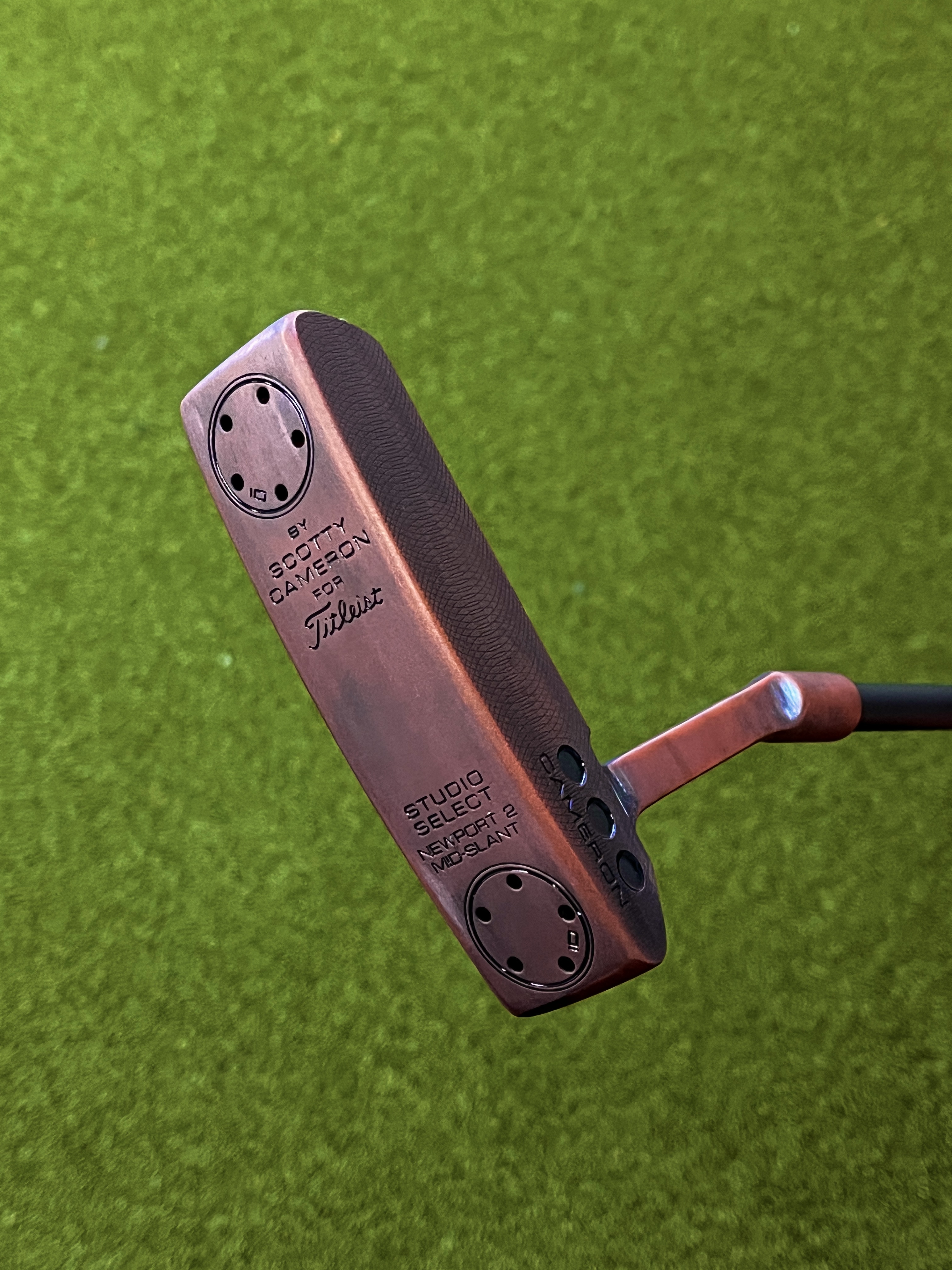 Scotty Cameron Copper Putter using Copper Suede, Graphite Black and ...