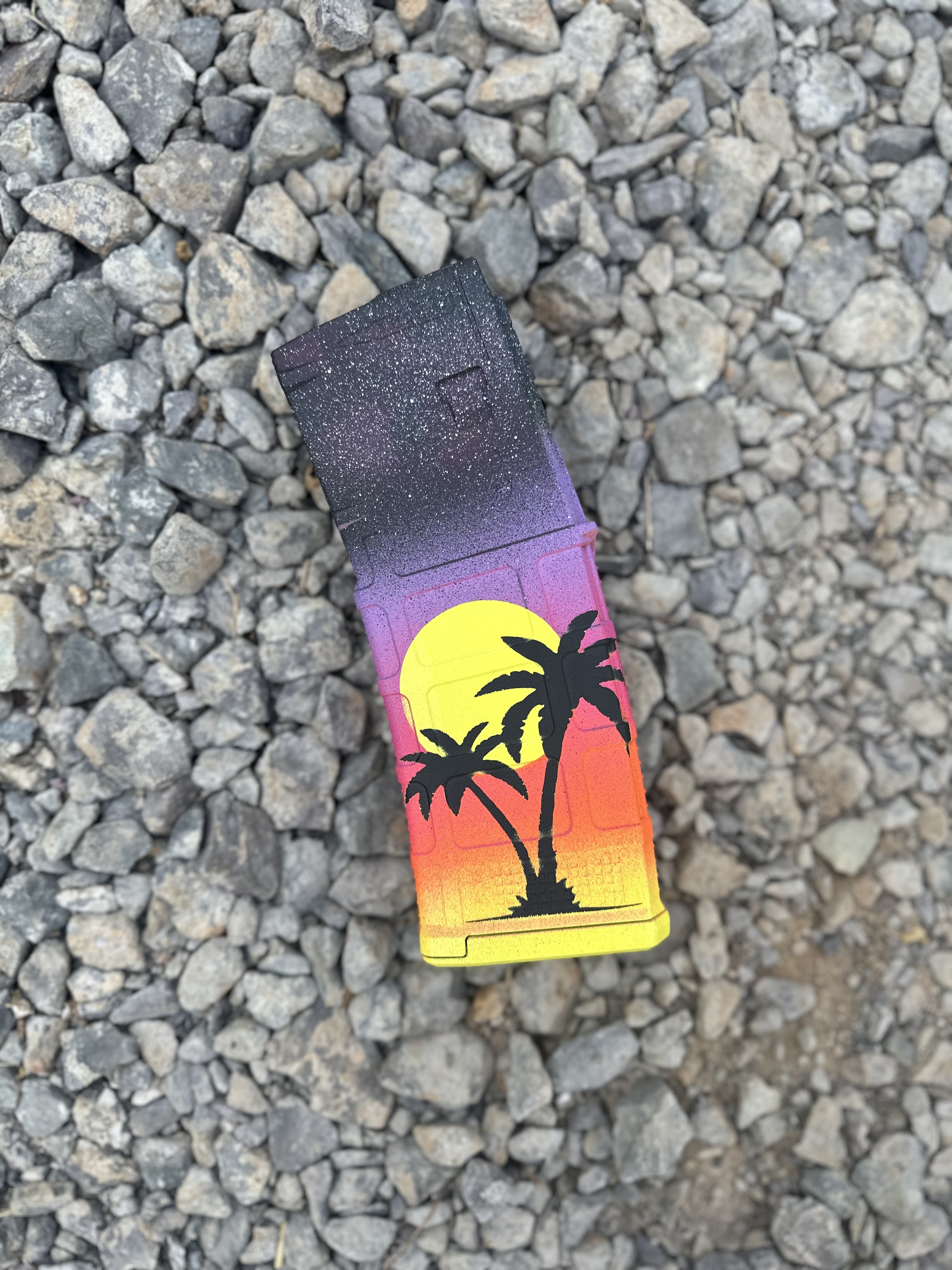 Miami Sunrise Magpul Magazine in Sig™ Pink, Graphite Black, Purplexed ...
