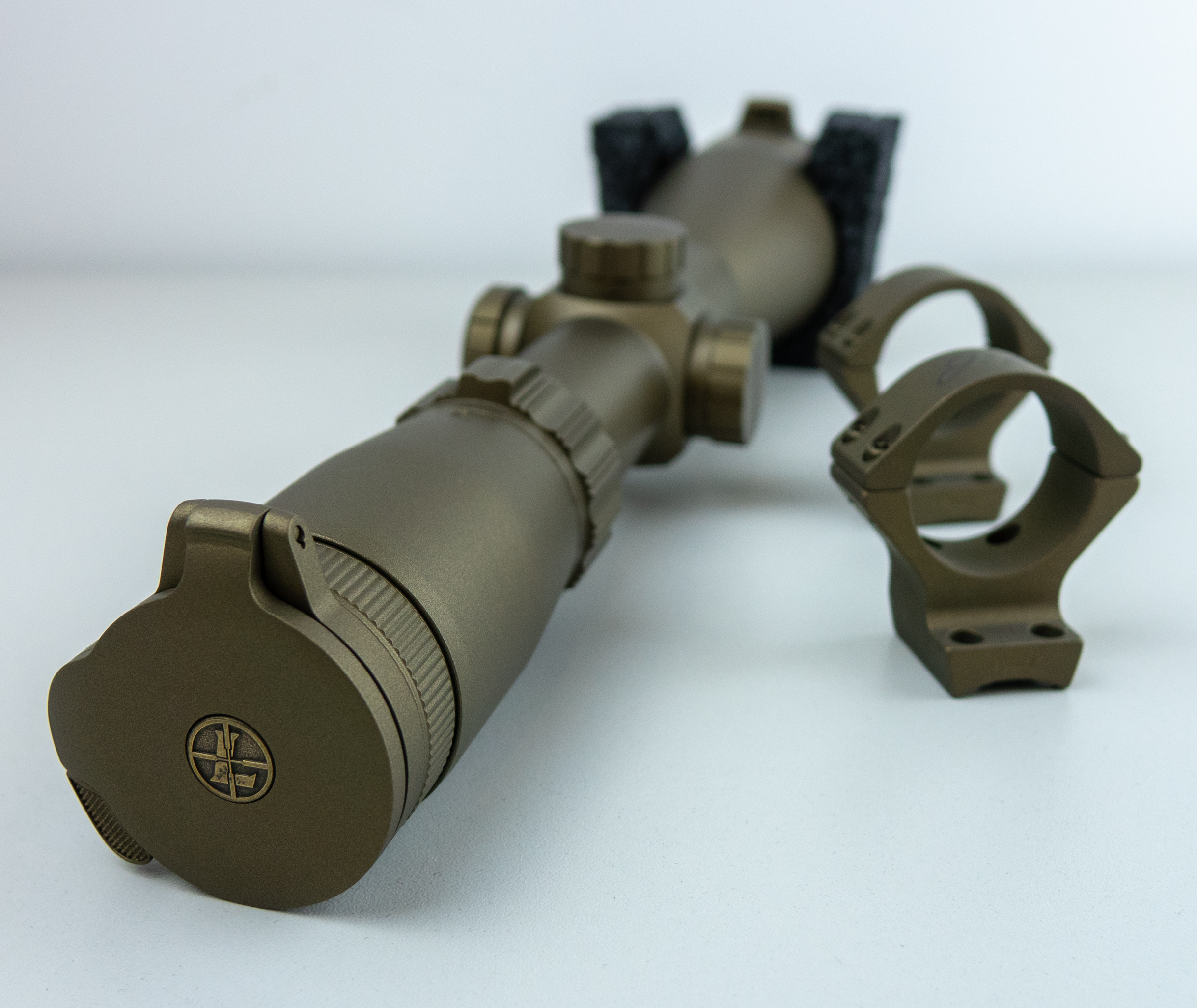 Scope and mounts with lettering | Cerakote