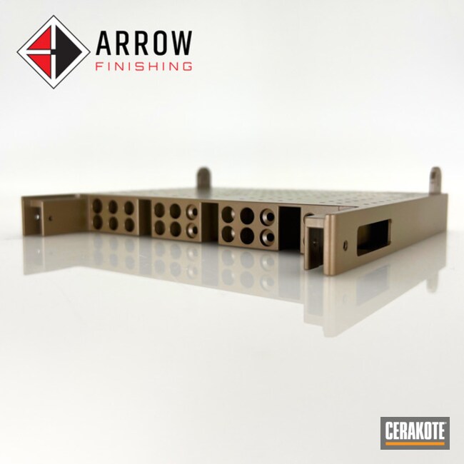 Machine Part Coated With Cerakote In H-199